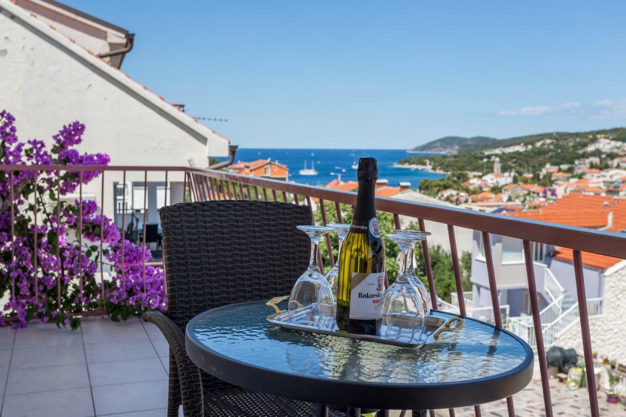 Apartments Sanja Hvar Town Kültér fotó